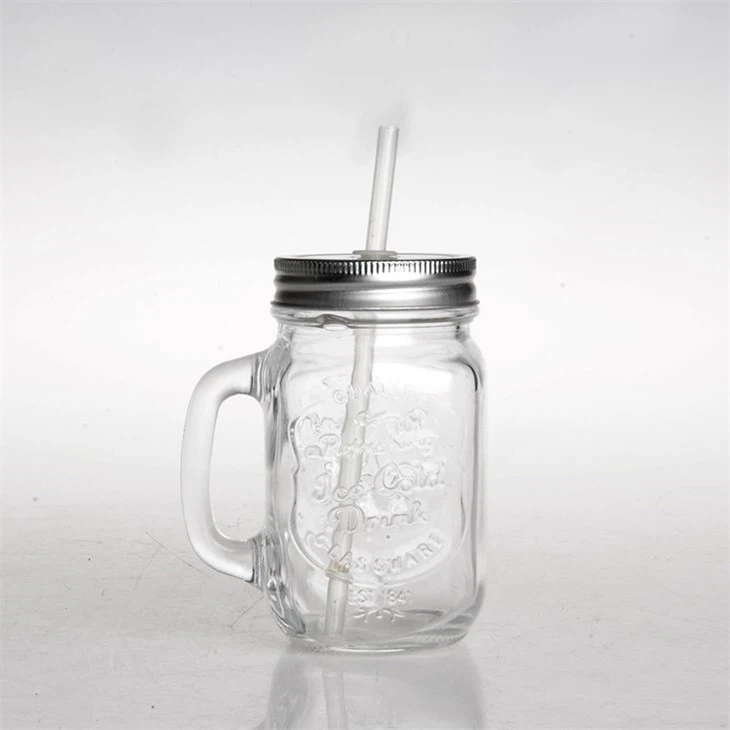 Glass Mason Jar With Lid