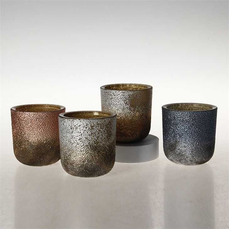 Colored Fade Effect Candle Holder