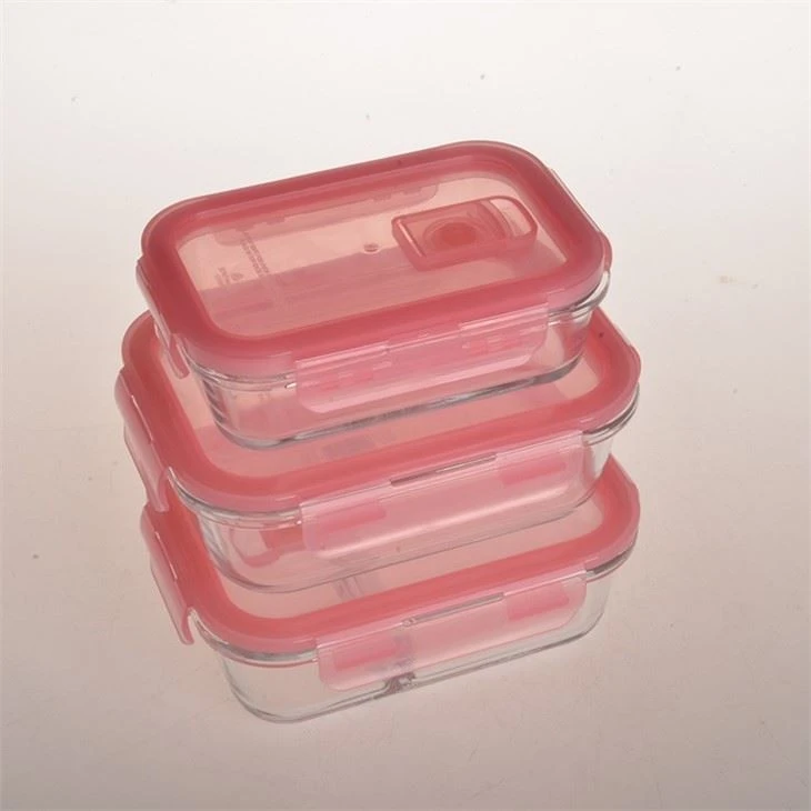 Glass Storage Containers With Clip Lid