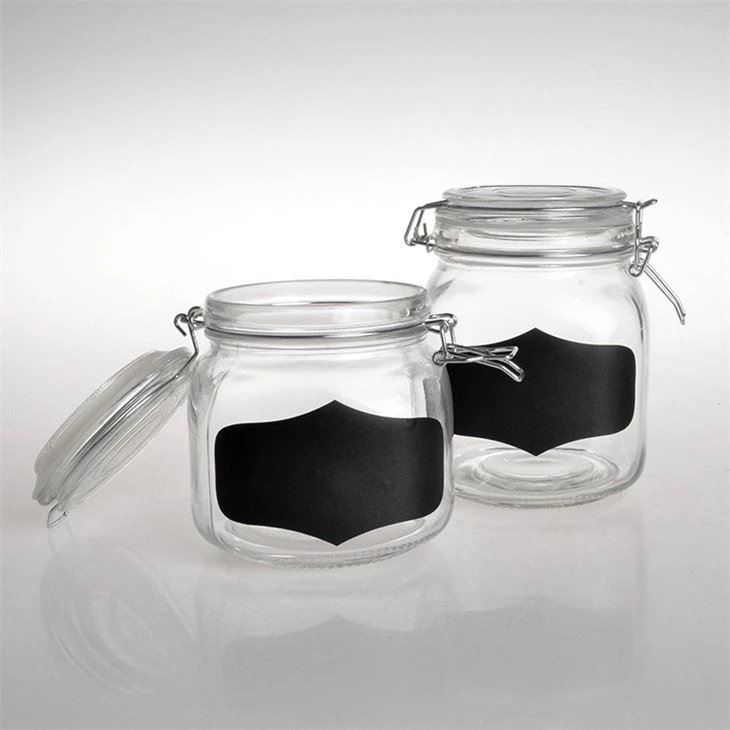 Hermetic Sealed Glass Storage Jar