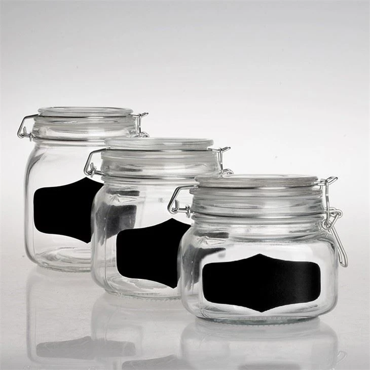 Hermetic Sealed Glass Storage Jar