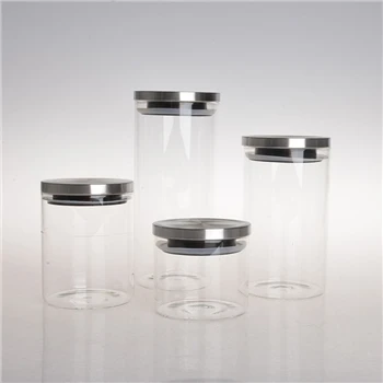Hoogwaardige pot van borosilicaatglas