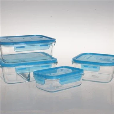 5-pack 35.5oz glazen maaltijdbereidingscontainers