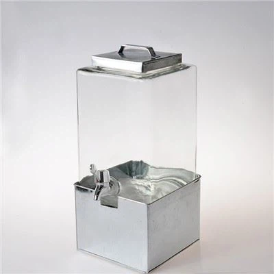 Heldere drankdispenser voor feestjes