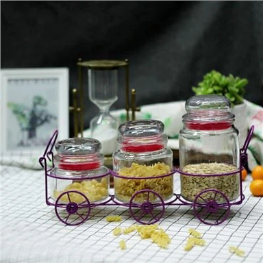 Hermetische glazen potten