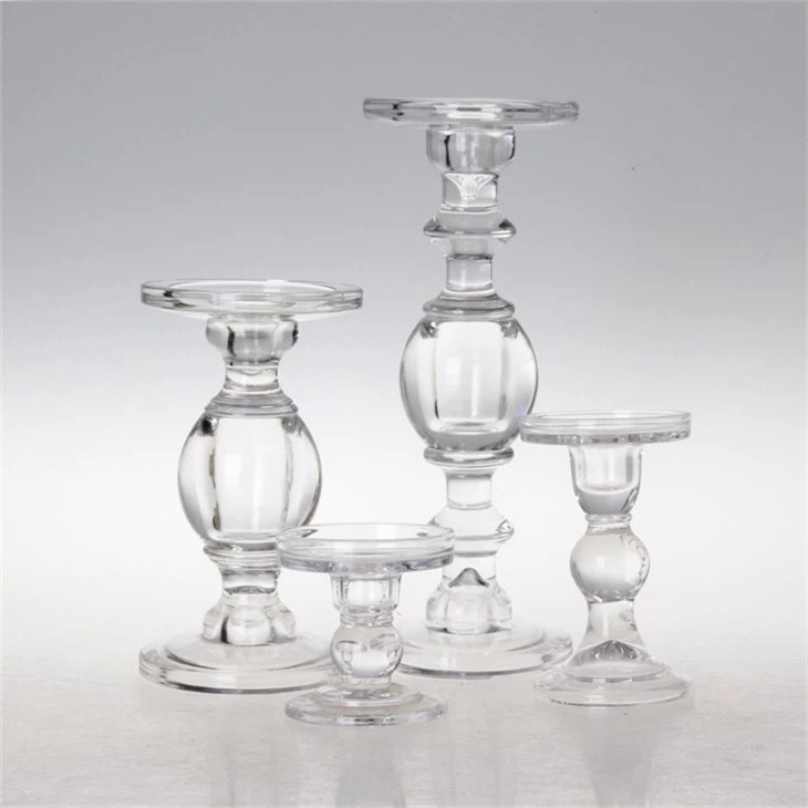 Glass Dome Candle Holder