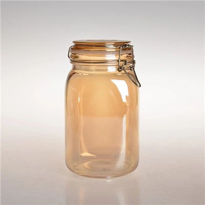 Doorzichtige pot voor voedselopslag