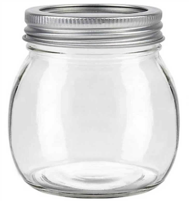 Mason-potten van 10 Oz met brede opening